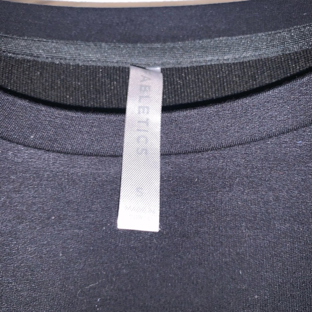 FABLETICS Luxe Cinched High Low Style Soft Terry Pullover Long Sleeve Pink S - Picture 2 of 4